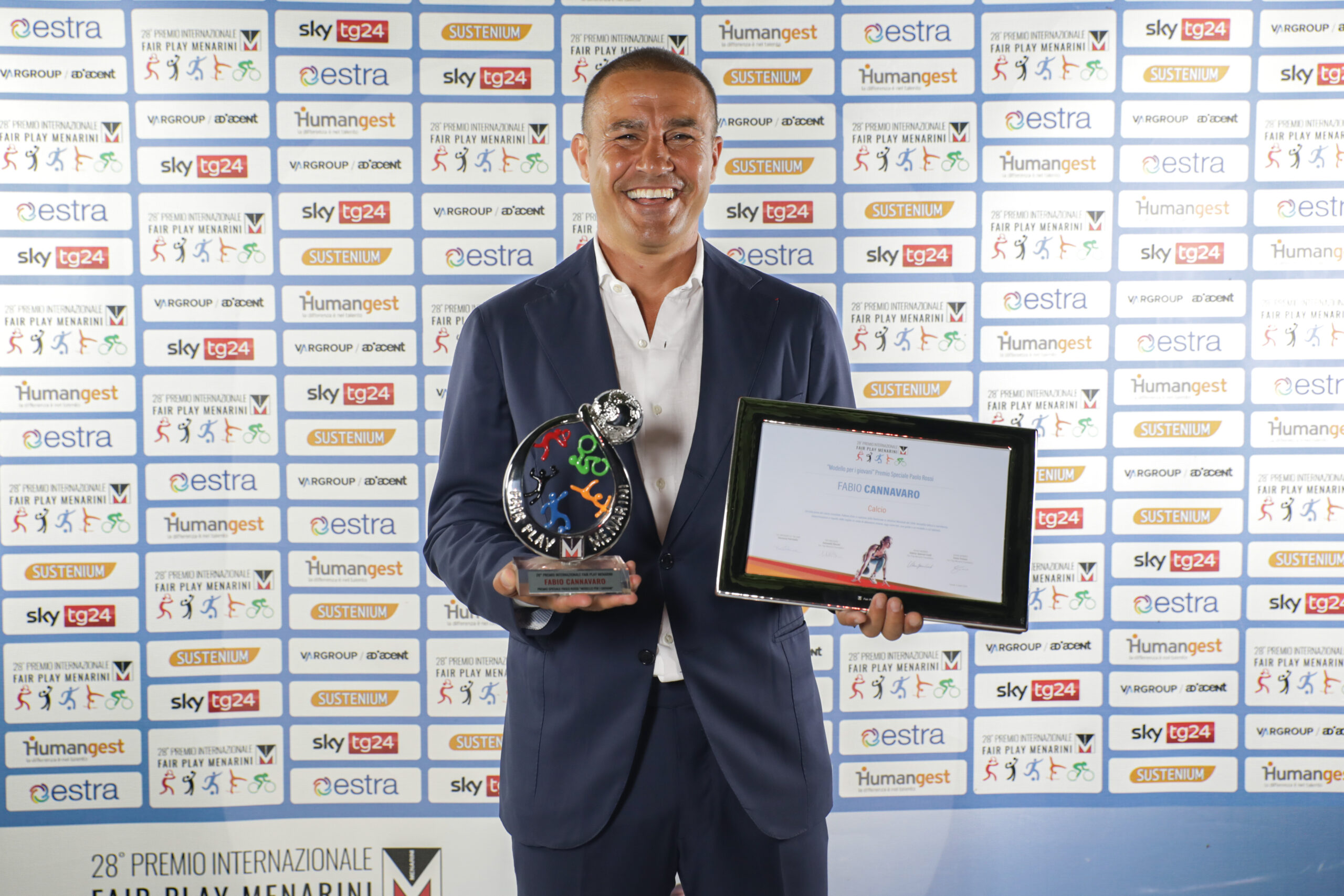 FABIO CANNAVARO – ‘Vorbild für die Jugend’, Paolo Rossi Sonderpreis