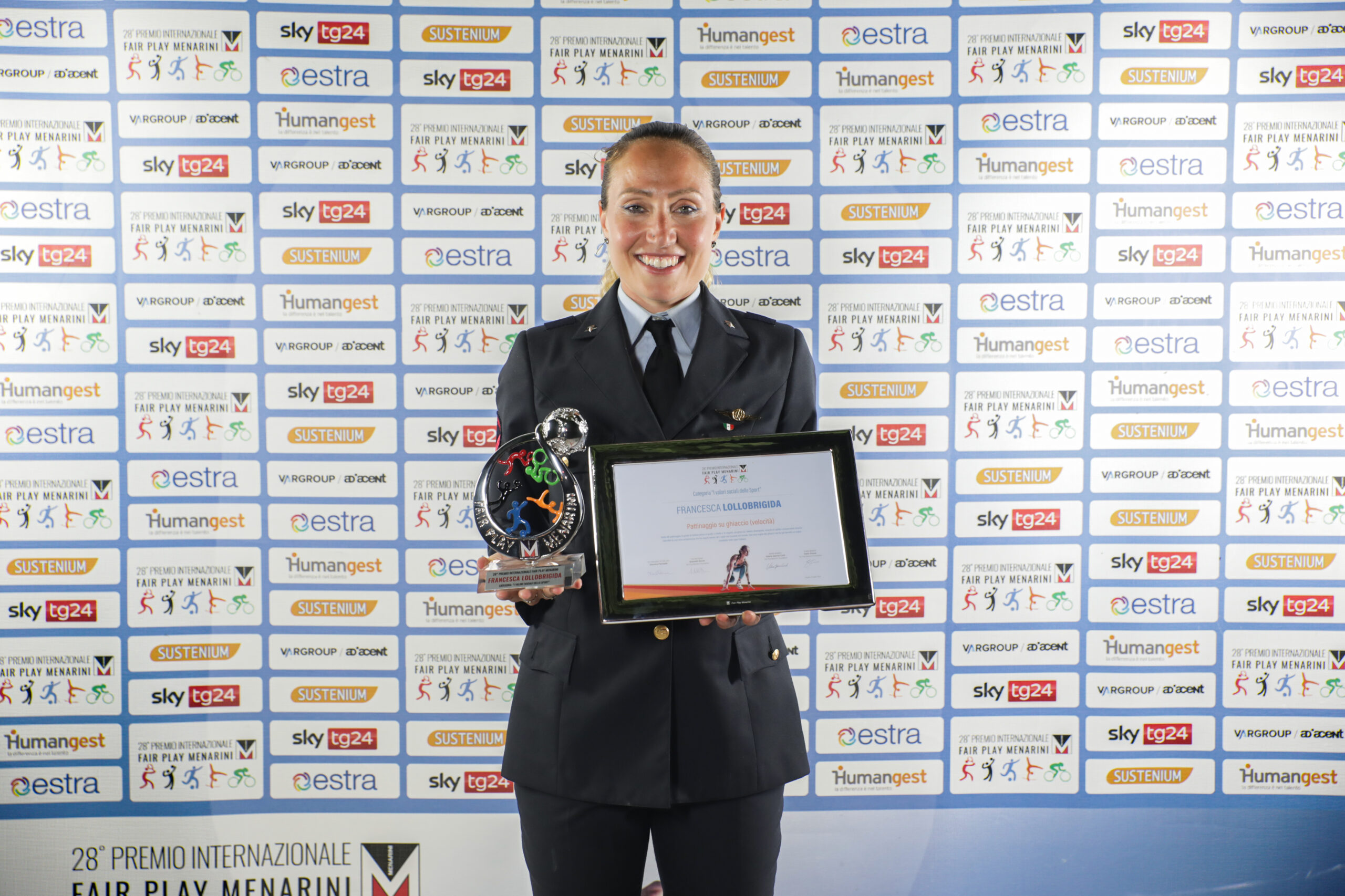 FRANCESCA LOLLOBRIGIDA – ‘Sozialen Werte des Sports’